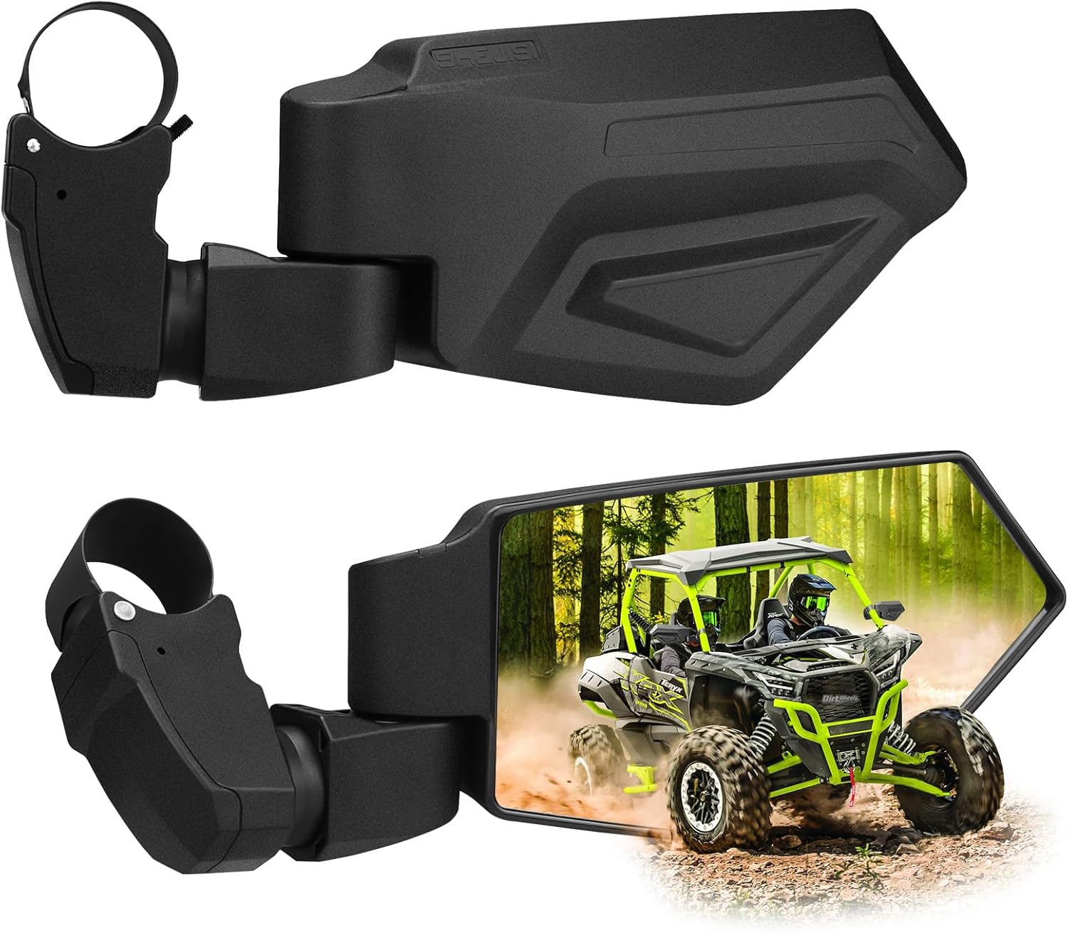 UTV Mirrors with Spring Back Feature for Enhanced Safety and View