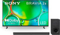 Sony BRAVIA 2 II 65 in 4K Ultra HD LED Smart TV Bundle - Powerful