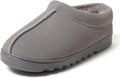 Dearfoams Suede Indoor Outdoor Doreen Clog - Cloud-Like Comfort Our
