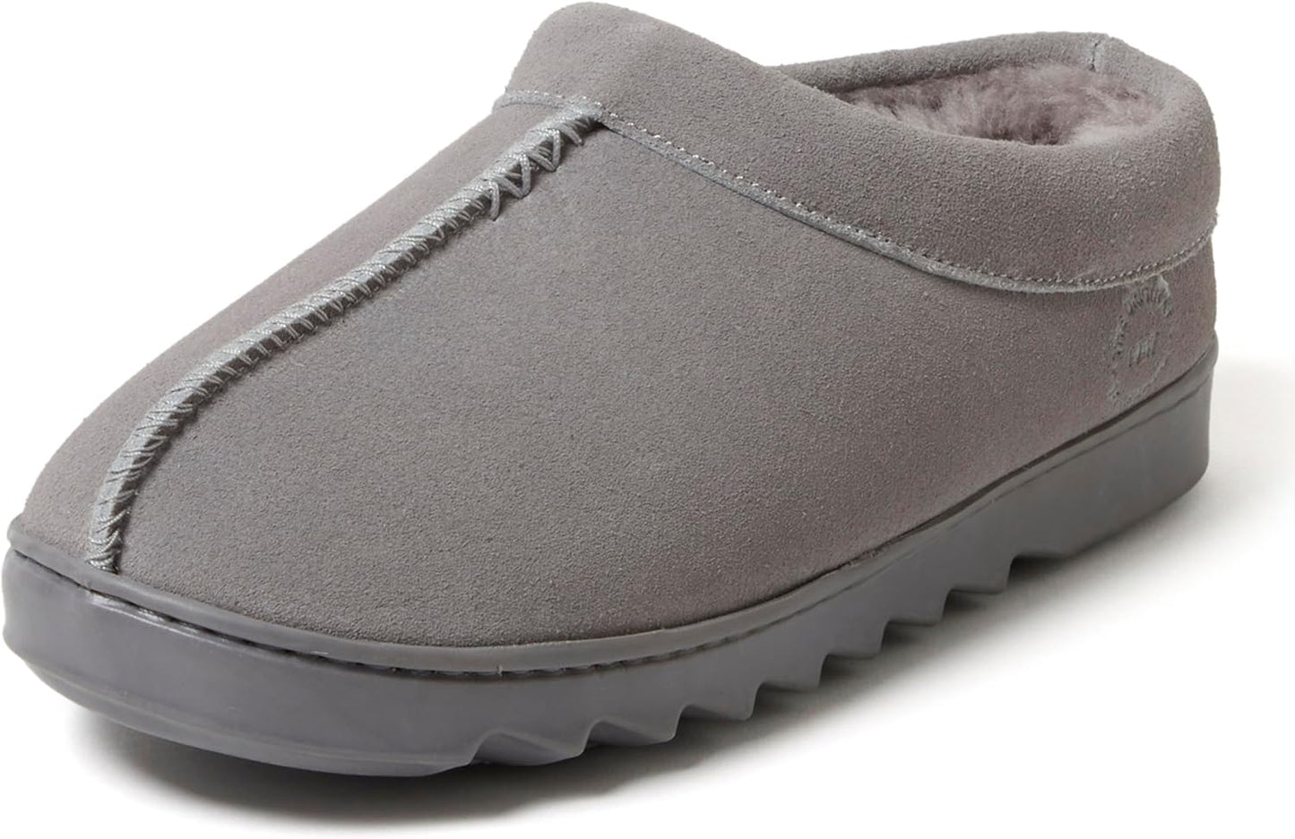 Dearfoams Suede Indoor Outdoor Doreen Clog for Ultimate Comfort