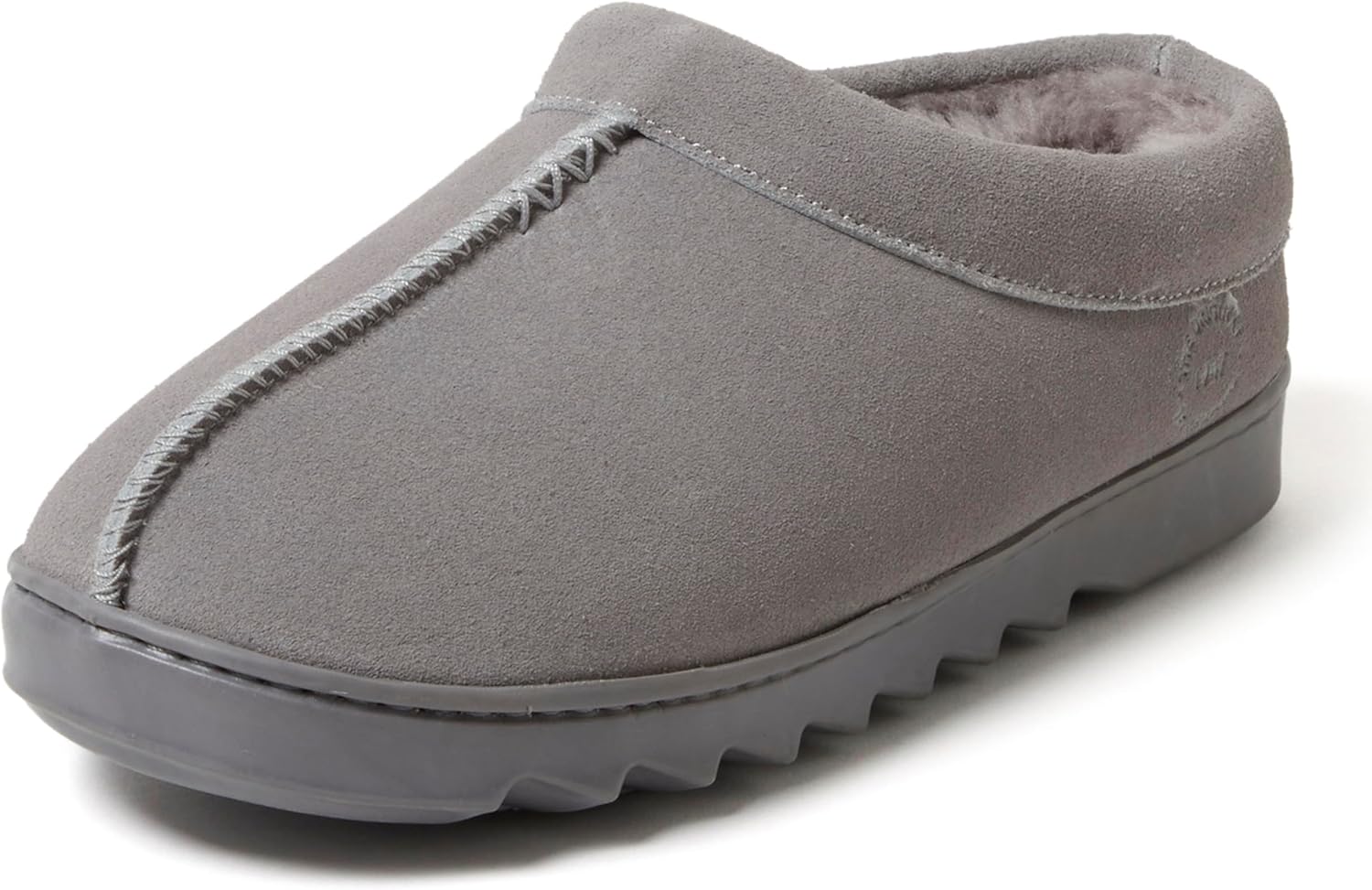 Dearfoams Suede Indoor Outdoor Doreen Clog for Ultimate Comfort