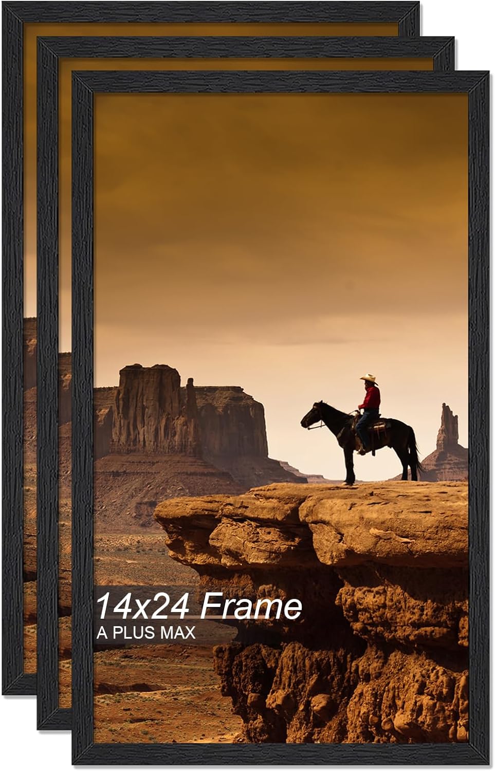 A PLUS MAX 14x24 Picture Frame Set of 3 for Stunning Displays