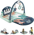 Baby Playmat Kick & Play Piano Gym with Musical Toys - Navy Fawn