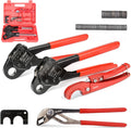 iCrimp Angle Head F1807 PEX Pipe Crimping Tool Set - Tight Space