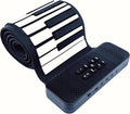 88 Key Roll up Piano Keyboard - Portable Flexible Practice Piano