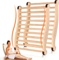 2 Pcs Upgraded Sauna Backrest 20 in S-Shaped Ergonomic Design