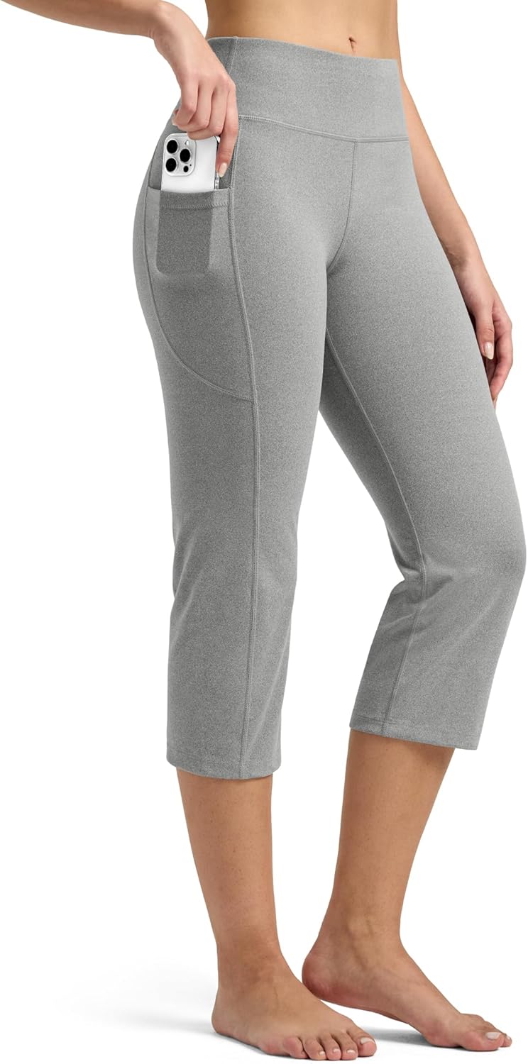 Willit Women's Yoga Capris Pants for Comfort and Style