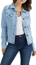 Wrangler Authentics womens Stretch Denim Jacket - Timeless Layering