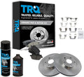 Front Ceramic Disc Brake Pad & Rotor Kit Compatible with 99-01 Lexus