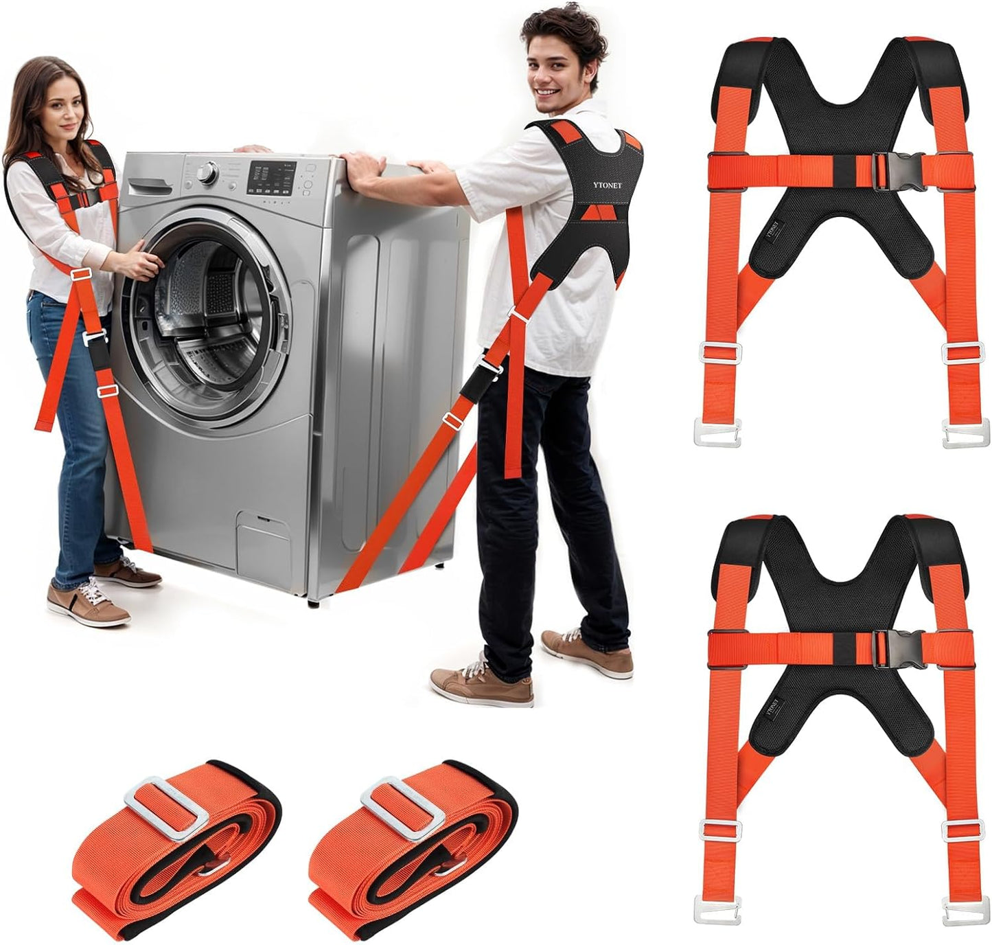 Ytonet Moving Straps for Easy Lifting and Moving Heavy Objects