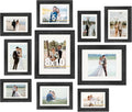 Set of 10 Picture Frames for Collage Wall Art and Display Decor