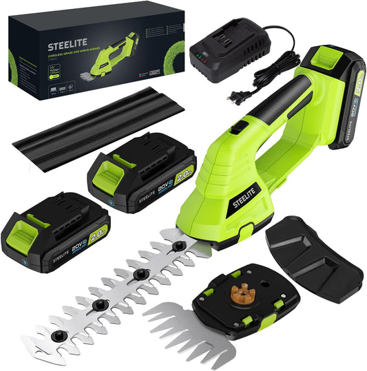 Steelite Cordless Hedge Trimmer for Effortless Lawn Care
