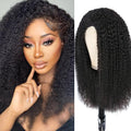 Canaryfly Afro Kinky Curly Half Wig 200% Density - Natural Look