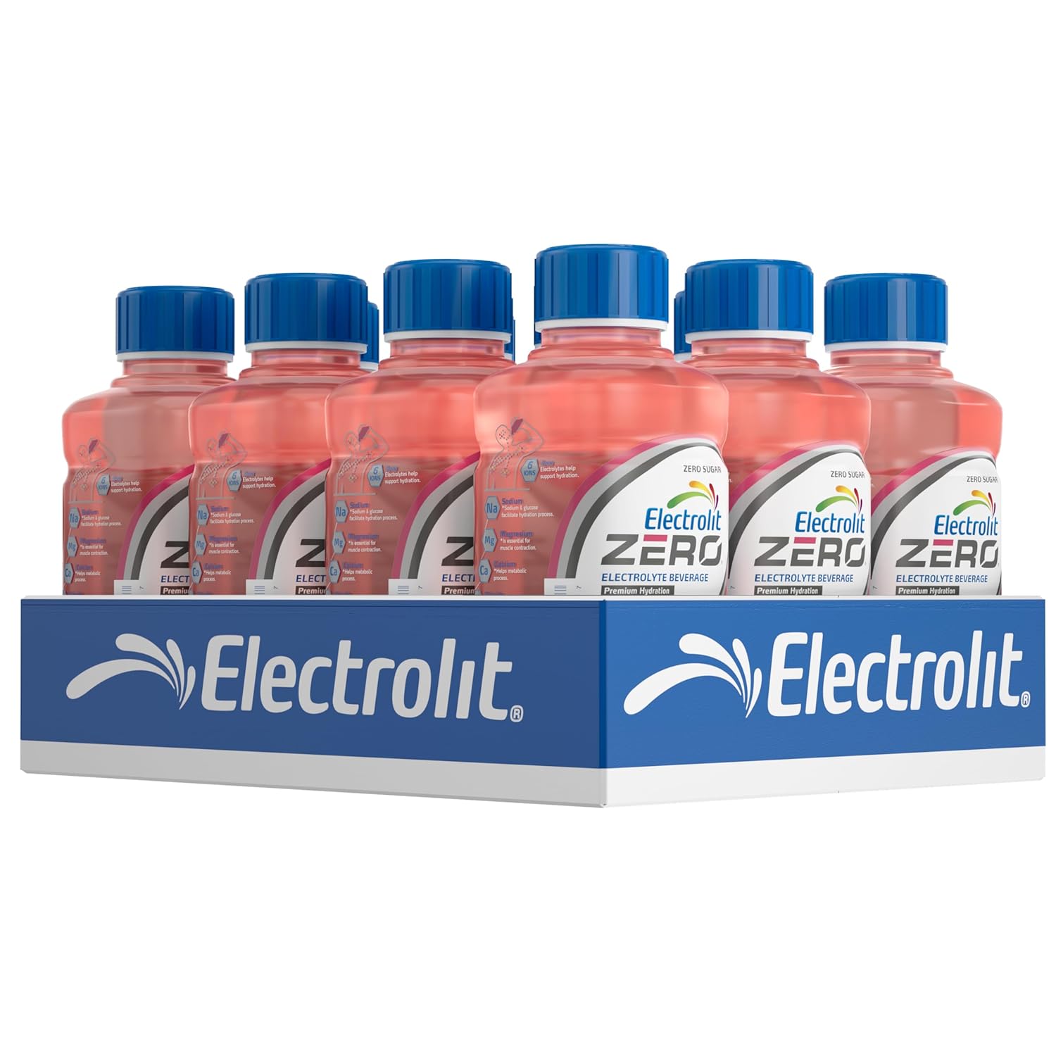 Electrolit Zero Electrolyte Beverage Strawberry-Banana 21 Fl Oz