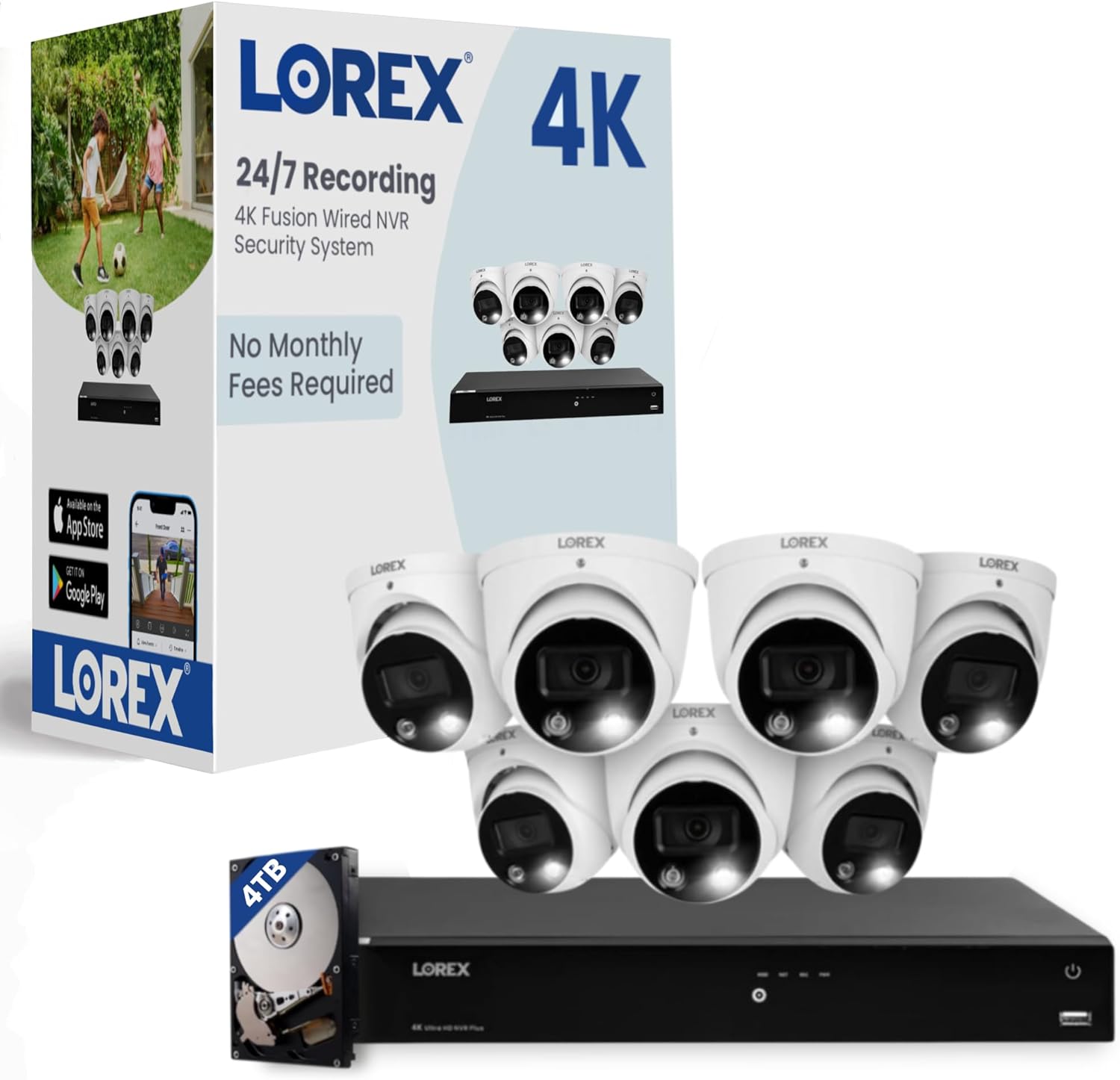 Lorex Fusion 4K PoE Outdoor/Indoor Security Camera System Review