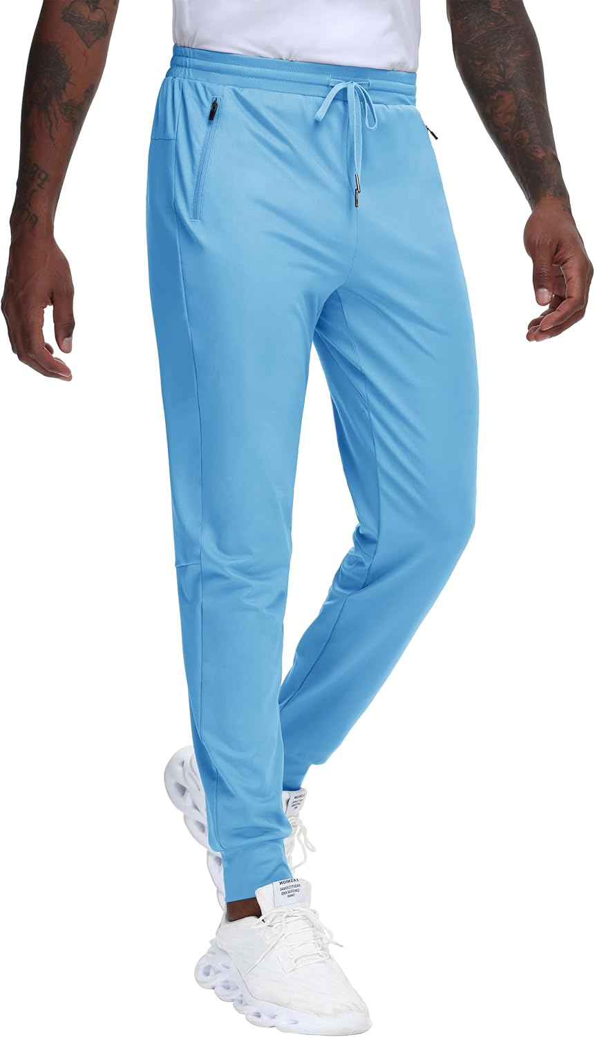 JWM Mens Tall Joggers Sweatpants for Athletic Training and Comfort
