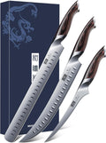 Carving Knife Set 3PCS - Japanese High Carbon Steel Carving