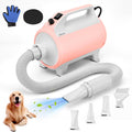 Dog Hair Dryer 4.3hp Stepless High Velocity Grooming Dryer - Fast