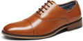 Bruno Marc Men's Lace Up Soft Cap-Toe Formal Dress Shoes (Style 1BX3)