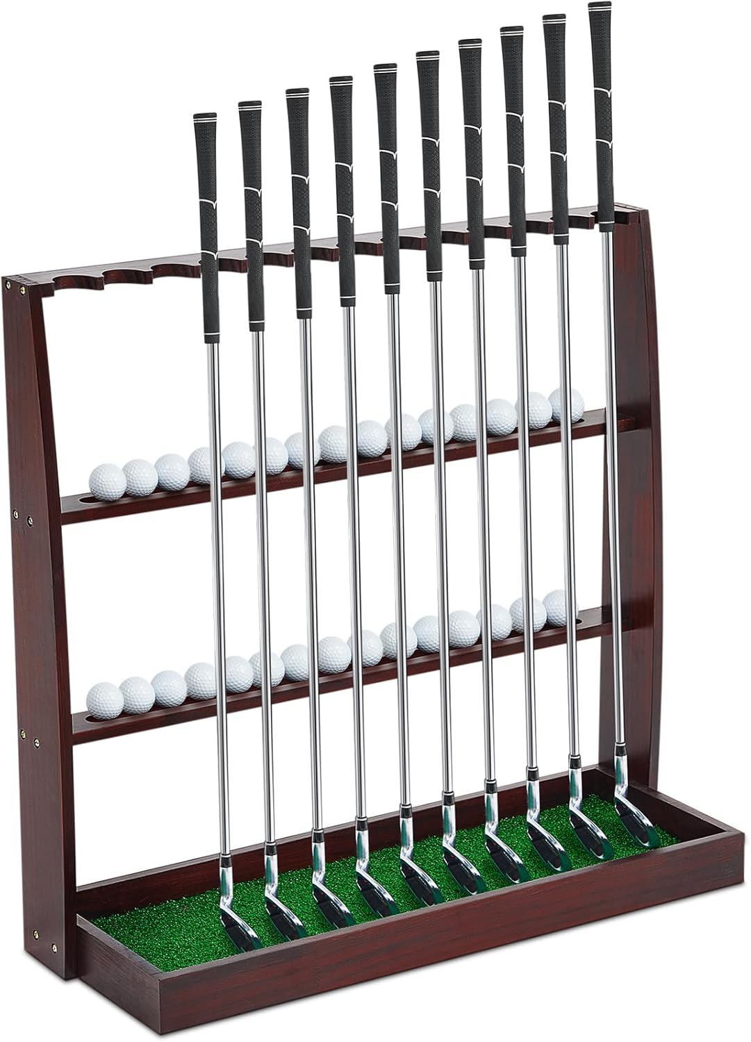 Lenwen Golf Club Organizer: Stylish Storage Solution