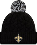 New Era Women's NFL Cozy Cable Knit Cuff Beanie Hat Review