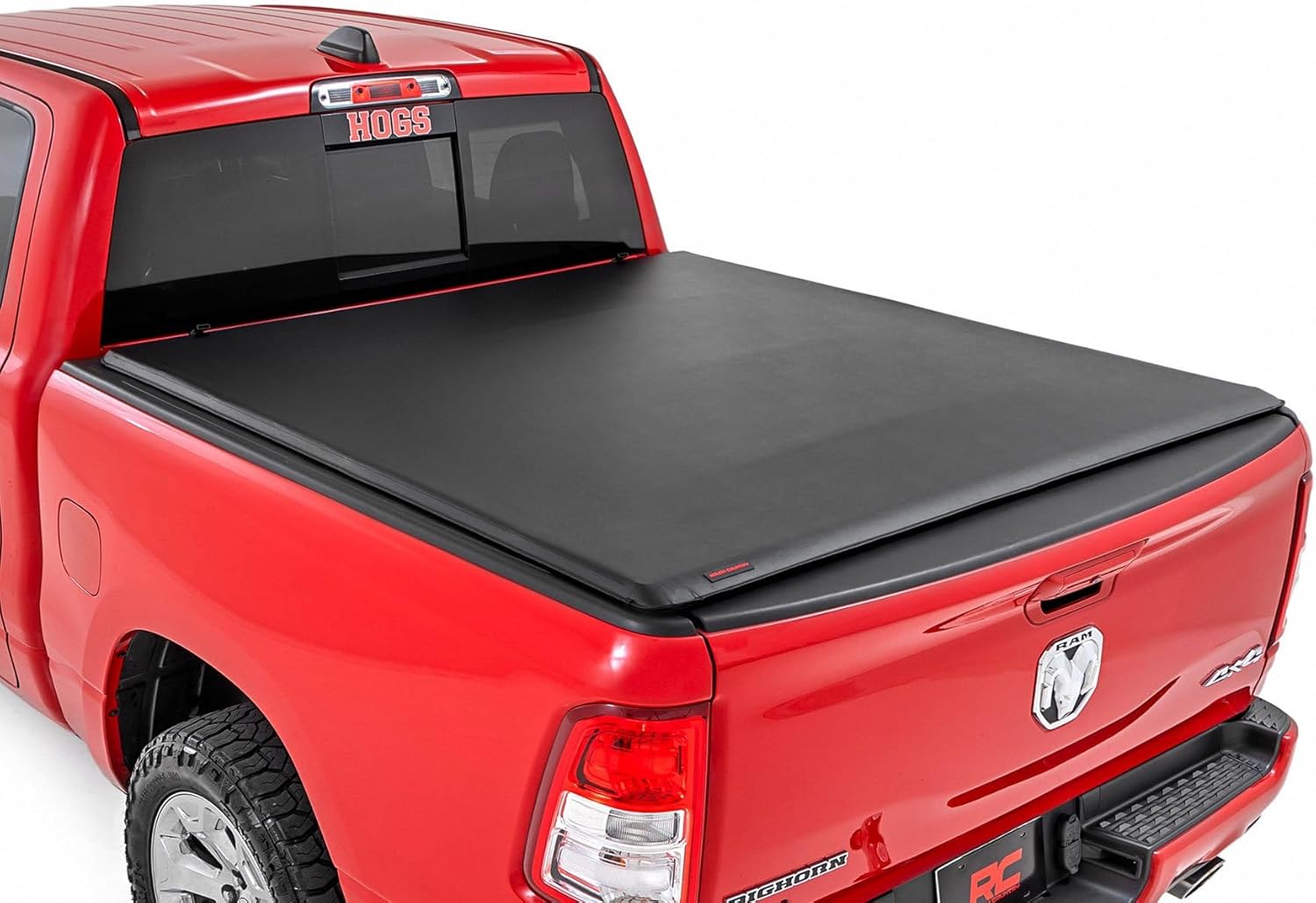 Rough Country Soft Roll-Up Tonneau Cover for 2009-2018 2500