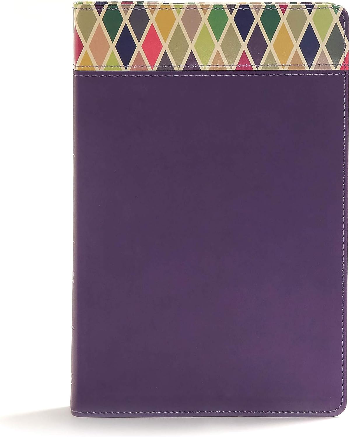 CSB Rainbow Study Bible in Purple Leather Touch for All Ages