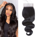 Body Wave Lace Top Closure Brazilian Human Hair Body Wave 4x4 Free