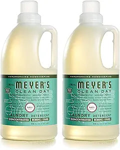 Mrs. Meyer's Liquid Laundry Detergent with Essential Oils, 64 oz