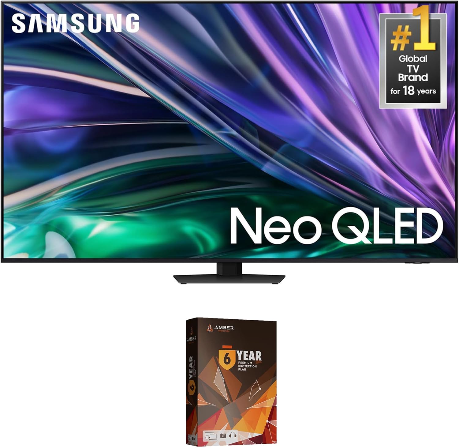 Samsung 65 Neo QLED 4K Smart TV with Dolby Atmos & 6-Year Protection