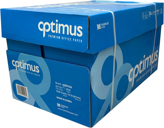 5000 Sheets Multipurpose Copy Paper, 20 lb, 8.5 x 11 - UOFFICE