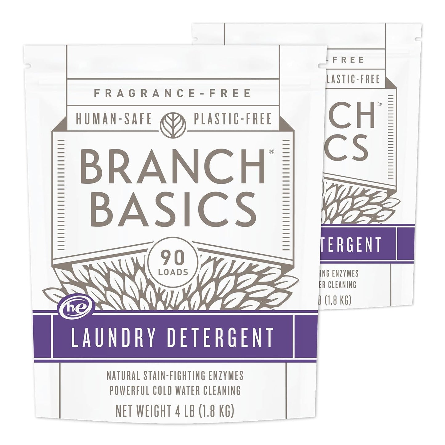 Branch Basics Laundry Detergent 2 Pack for Sensitive Skin Care