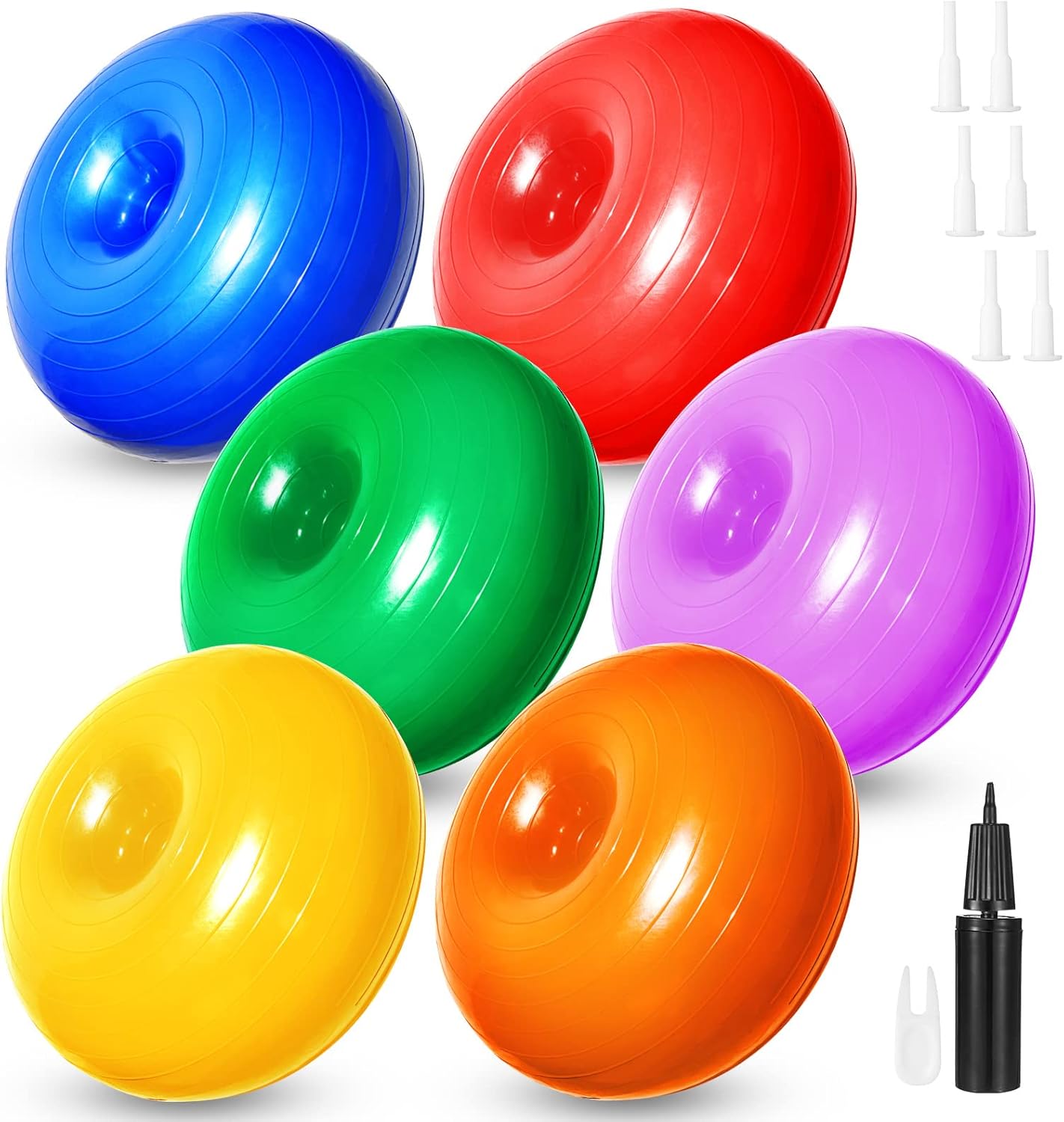 Threan Donut Exercise Ball Set: Core Stability & Flexibility