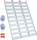 Aluminum Tri-Folding Truck Ramps 1600Lbs Max - Portable Heavy-Duty