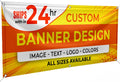 Personalized Passion Vinyl Banner 3ft x 25ft - Custom Full-Color Sign