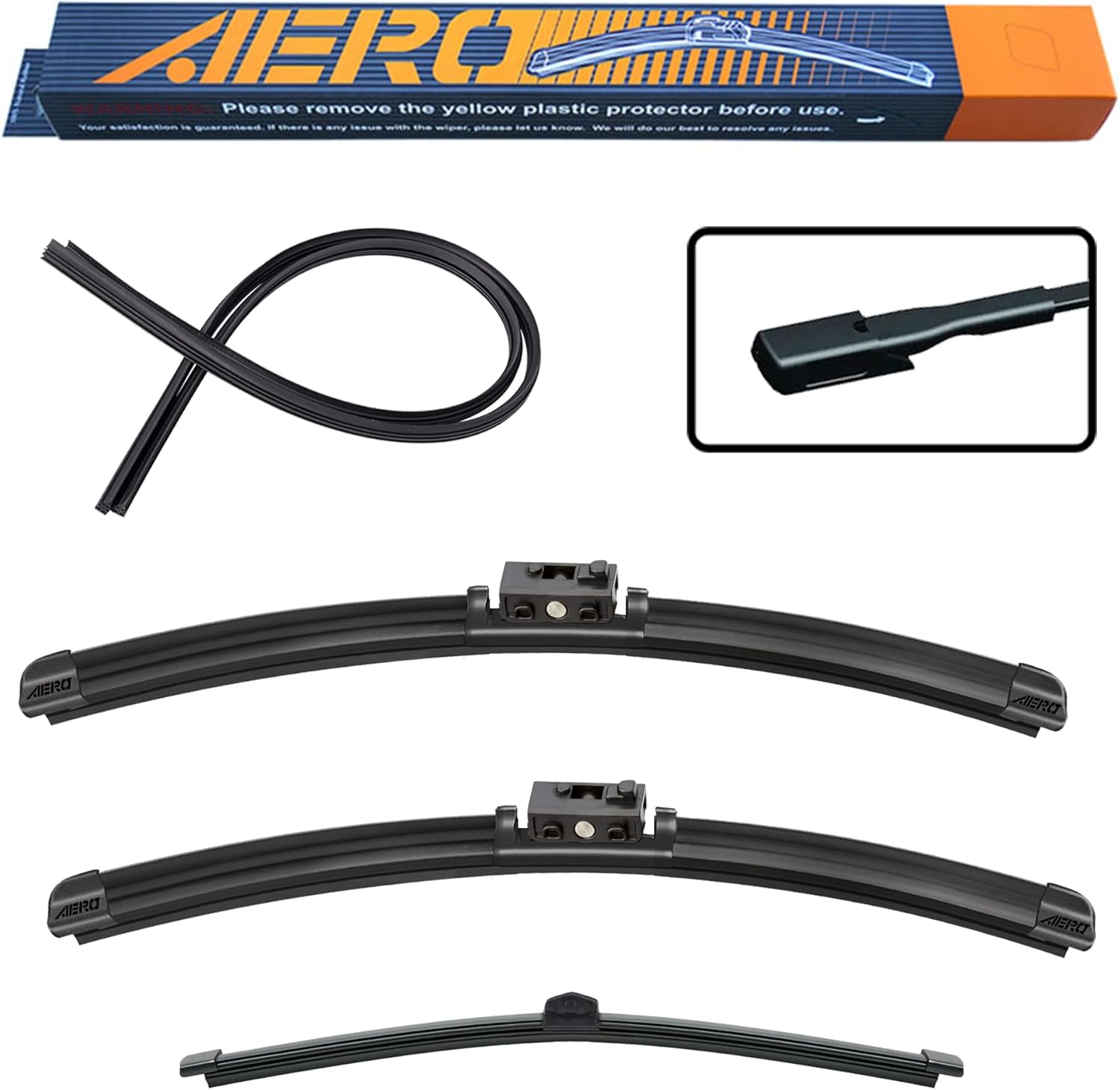 AERO Wipers Replacement for Mercedes-Benz Metris 2016-2023