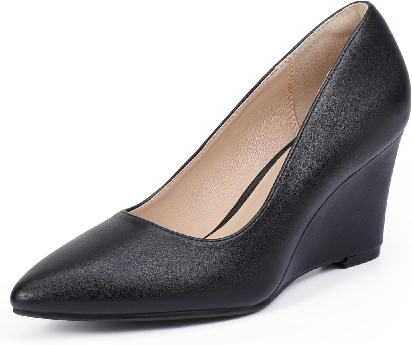 IDIFU Wedges for Women: Stylish Closed Toe Pumps for Any Occasion