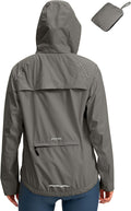 Bikewa Women's Cycling Rain Jacket - Lightweight Waterproof Jackets