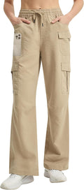 Women's Cargo Hiking Pants Lightweight Casual Quick Dry - Multi Pocket
