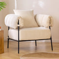 HollyHOME Cozy Velvet Reading Chair