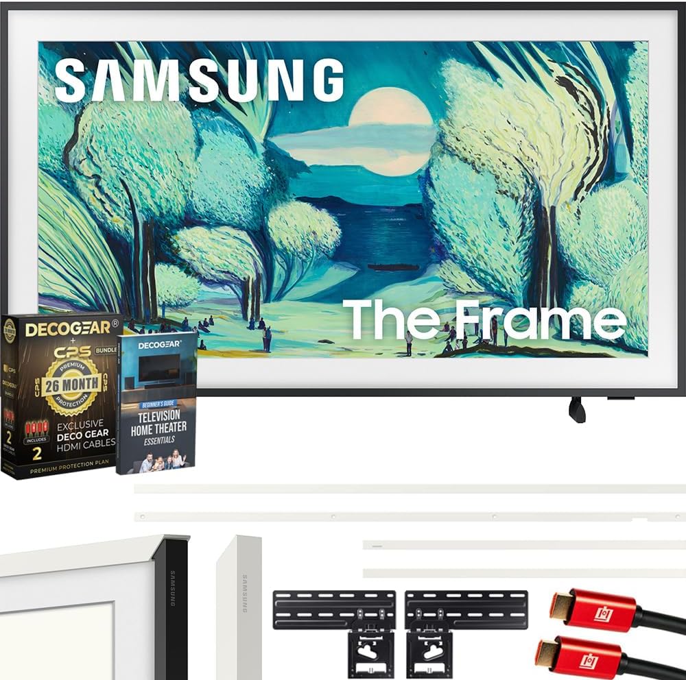 Samsung QN43LS03FA 43in The Frame QLED 4K AI TV Bundle Review