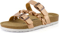 Women's Lizzy Cork Footbed Sandal - Boho Chic Comfort and Arch Support