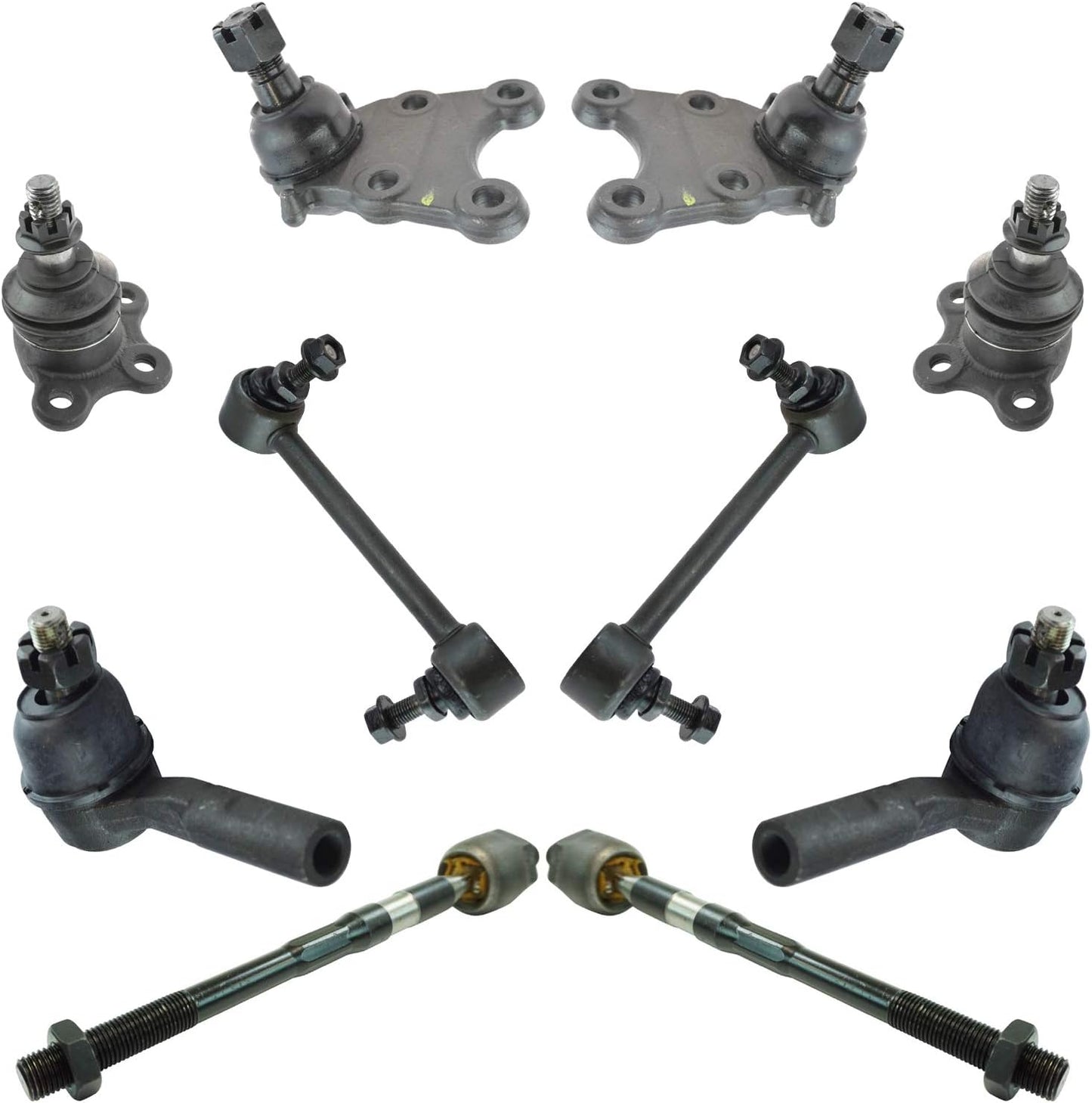 TRQ Front Steering & Suspension Kit for Chevrolet Colorado 2006-2008