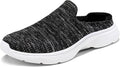 Dream Pairs Women's Mules Slip-On Knit Sneakers - Lightweight Comfort