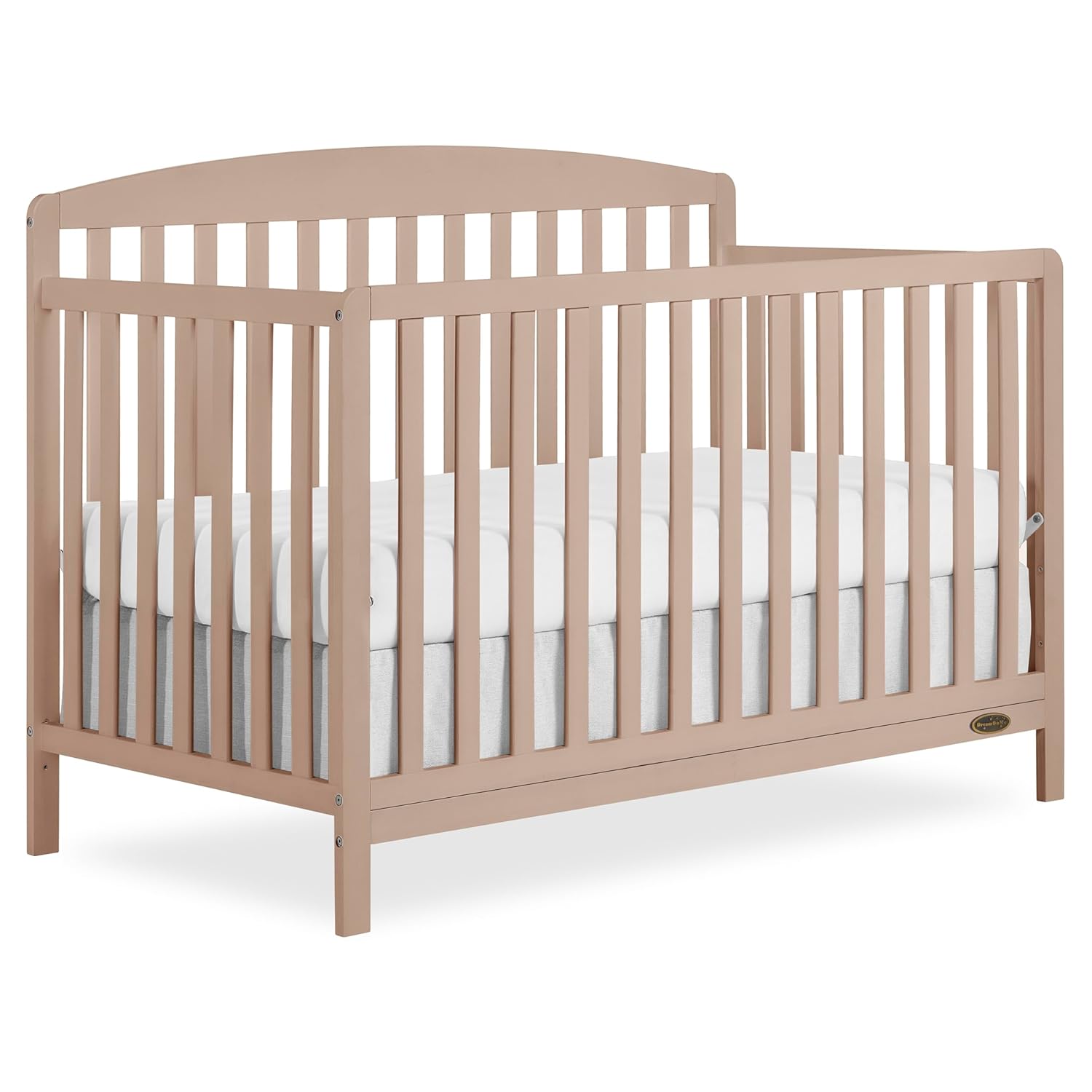 Dream On Me Odelle 5-in-1 Convertible Crib for Growing Kids