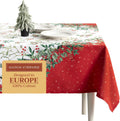Maison d' Hermine Rectangle Cotton Tablecloth 54 x 72 in - Elegant