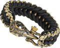 Handmade Tactical Paracord Bracelet for Outdoor Survival