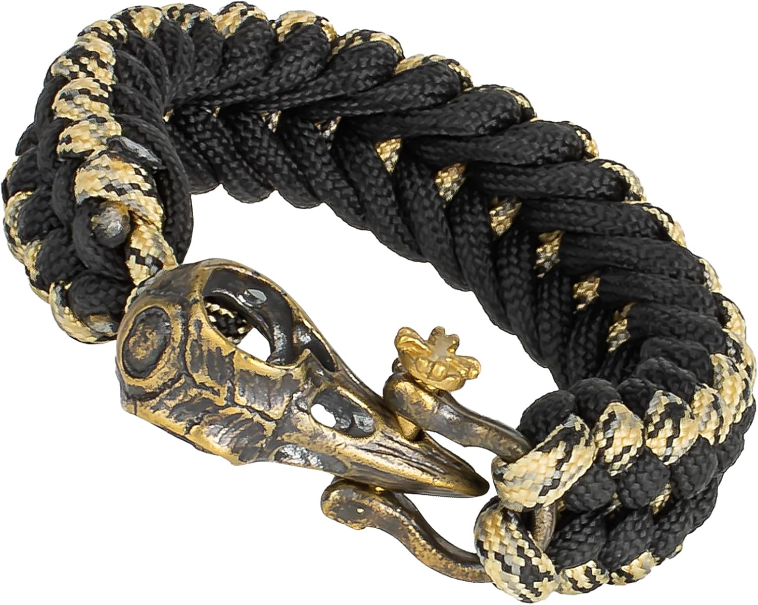 Handmade Tactical Paracord Bracelet for Outdoor Survival