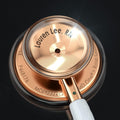 Engravable Rosegold MD One Stainless Steel Stethoscope - Personalized