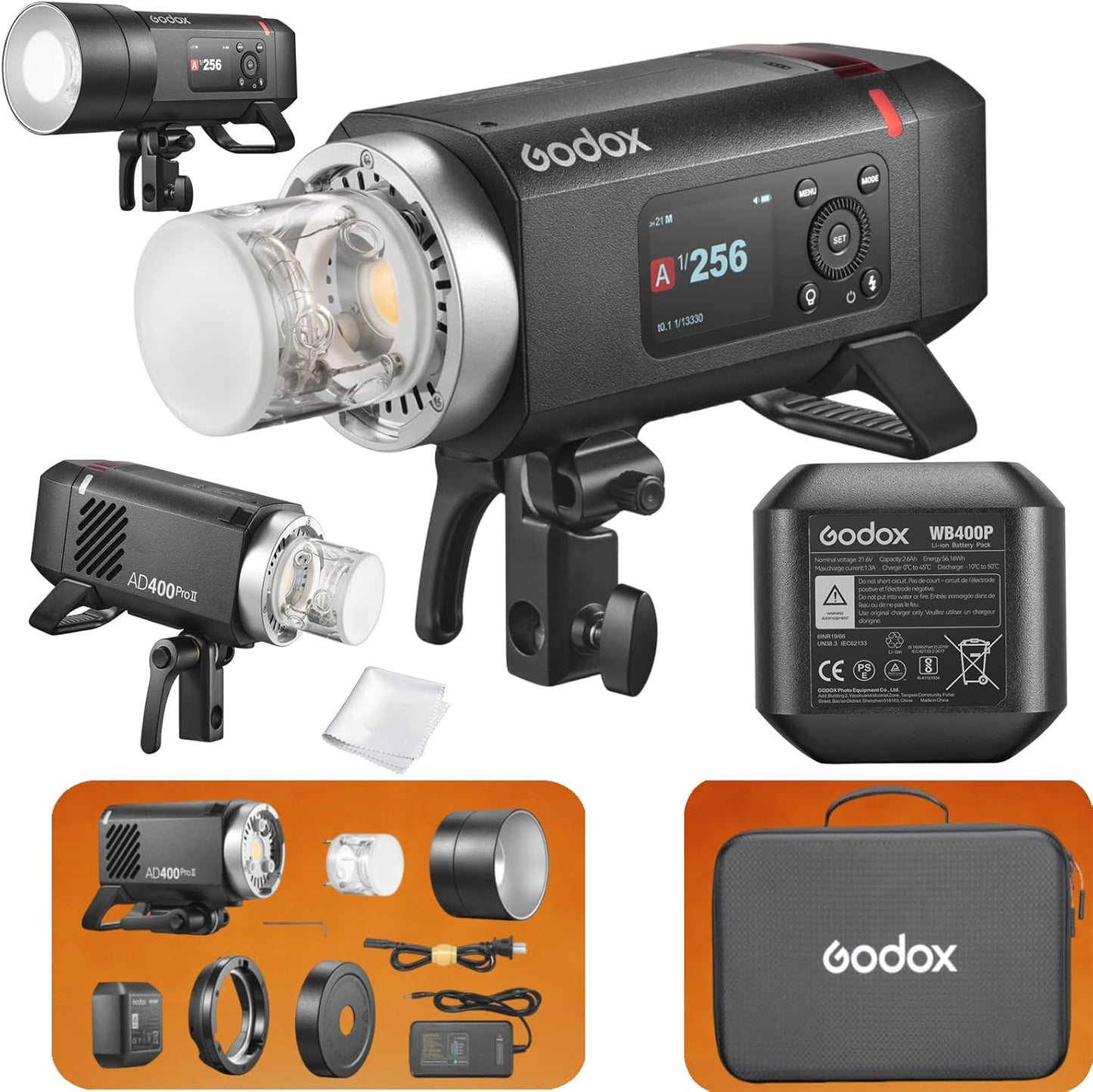Godox AD400 Pro II Flash: High-Speed Sync & Versatile Lighting
